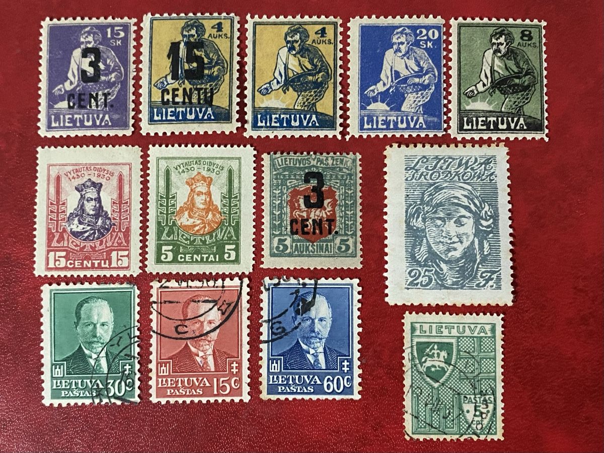 Tutti i francobolli: Timbres - Lituanie – Usato da Petit-Lancy venduto da Solcarm