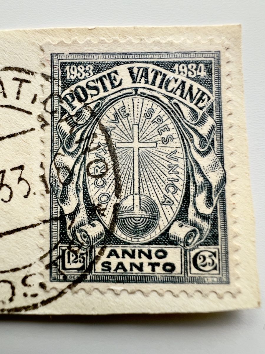 Tutti i francobolli: Vatikan Briefmarken 1933  – Usato da Glattbrugg venduto da Artos67 4