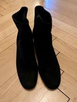 Högl, Damen Stiefeletten schwarz Wildlederoptik Grösse 41