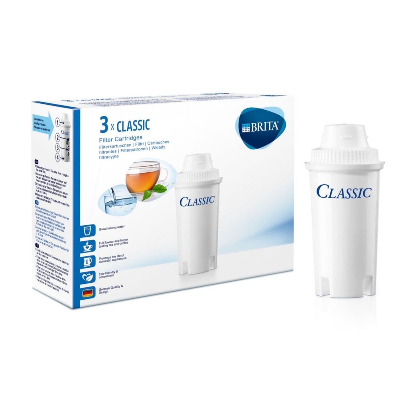 Sanitari: Brita Classic Water Filter Cartridges - 5 Pack, New! – Nuovo e nell'imballaggio originale da Luzern venduto da mon_6rzf 3