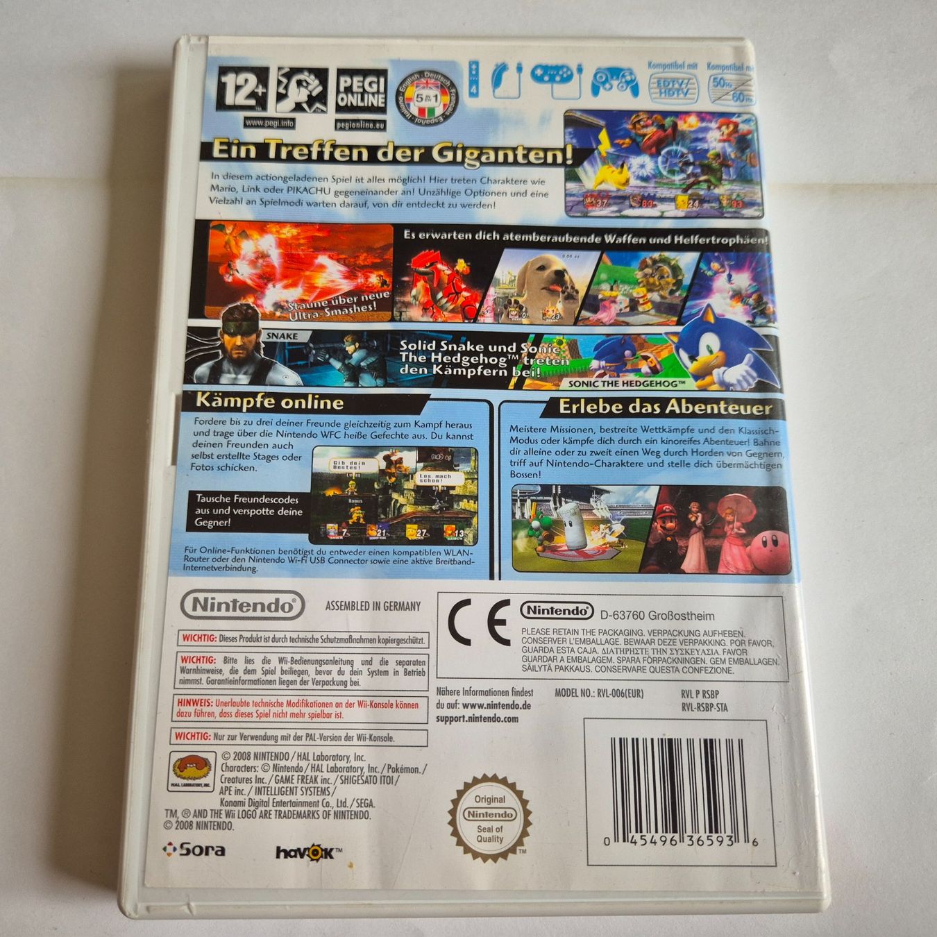 Nintendo Giochi: Super Smash Bros. Brawl - Wii – Usato da Zürich venduto da Mephisto87 1