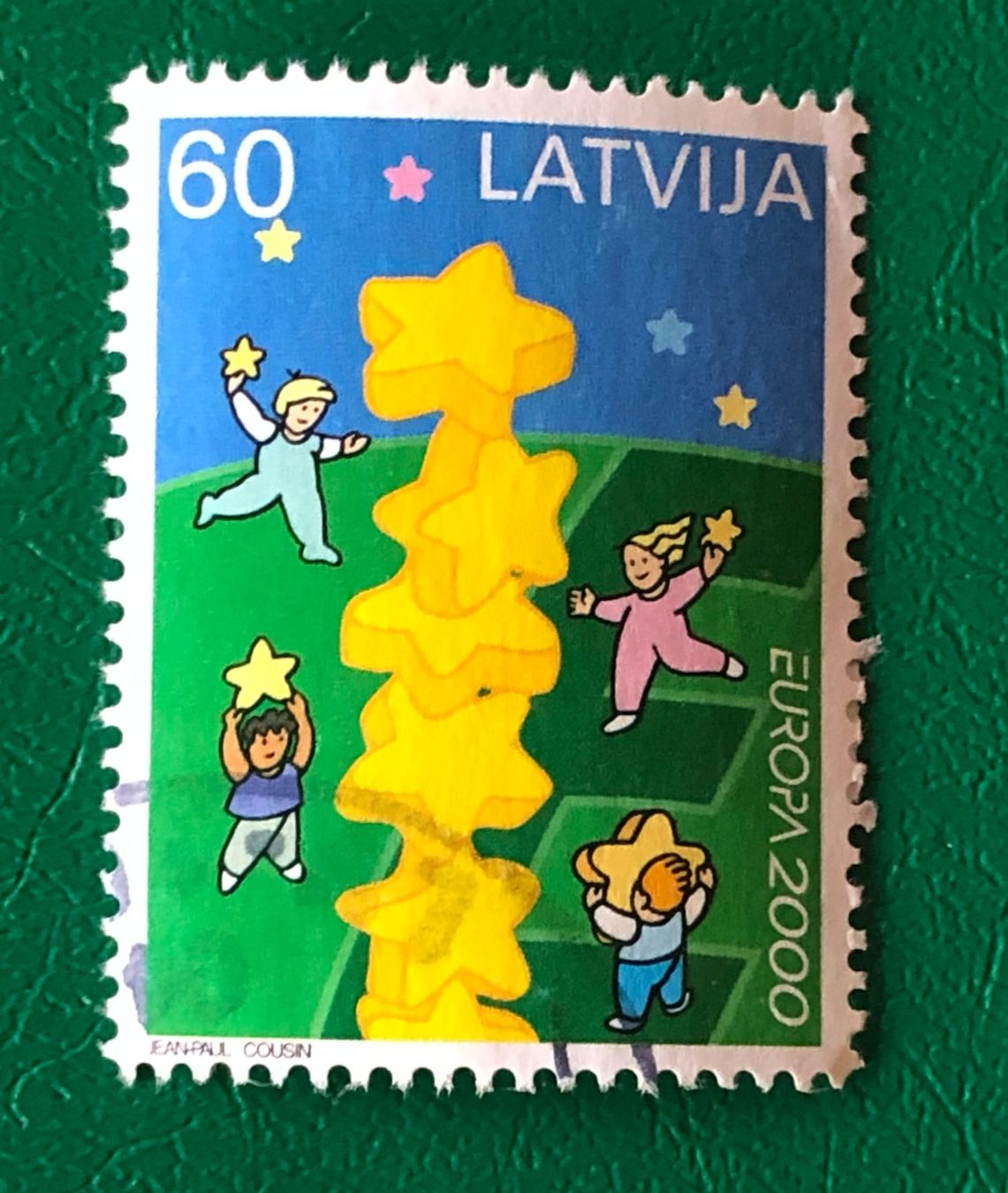 Tutti i francobolli: BRIEFMARKEN AUS  Lettland  GESTEMPELT – Usato da Aarau venduto da Angi-007