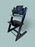 Stokke® Tripp Trapp inkl. Babyset & Kissen / Schwarz