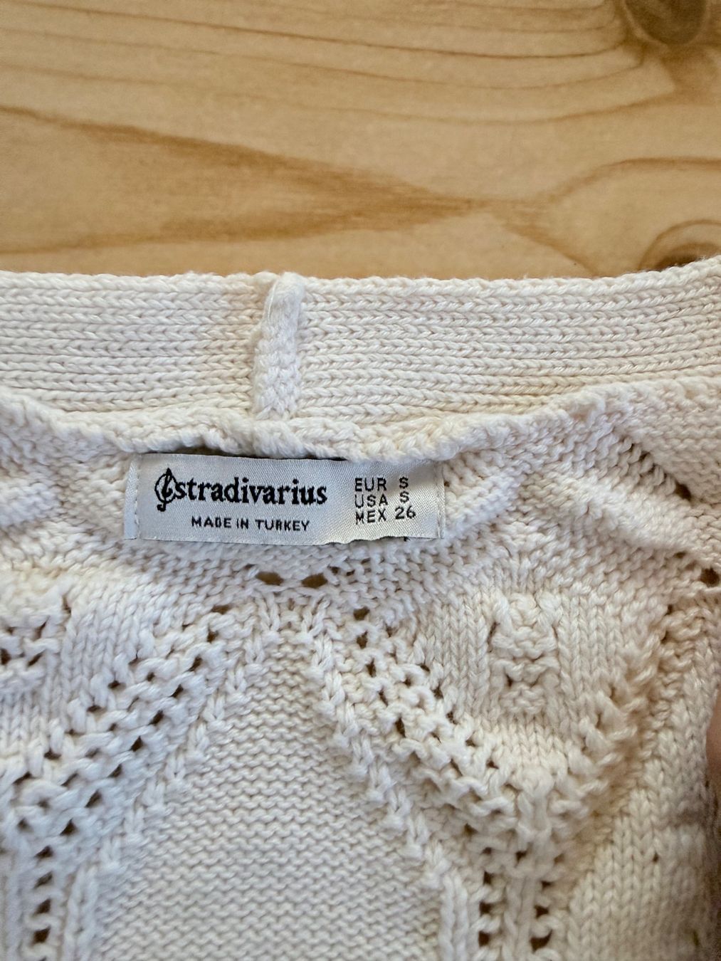 Stradivarius Top: Haut crocheté – Usato da Bulle venduto da sop_ct6x 2