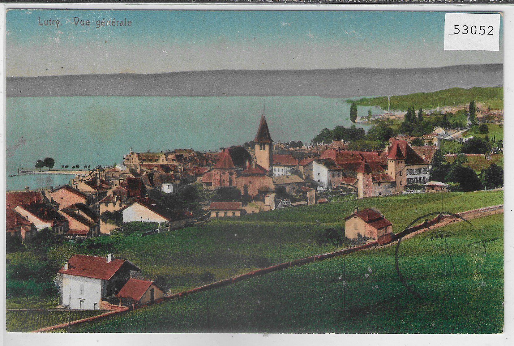 Cartoline postali: Lutry - Vue generale – Usato da Ettingen venduto da Kartenplanet