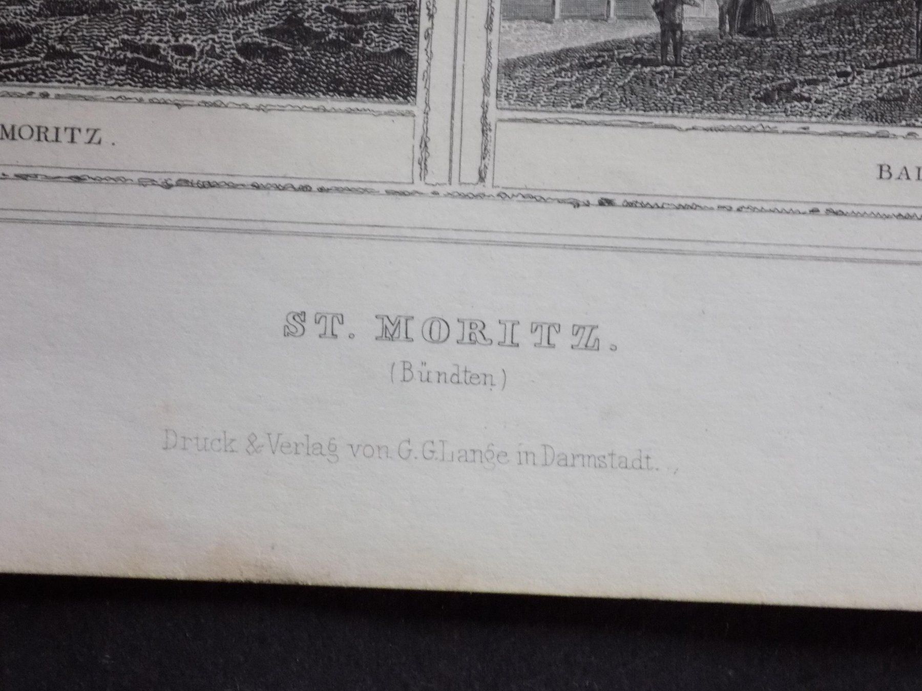 Stiche: St.Moritz Engadin – Gebraucht aus Risch von Rischli15 1
