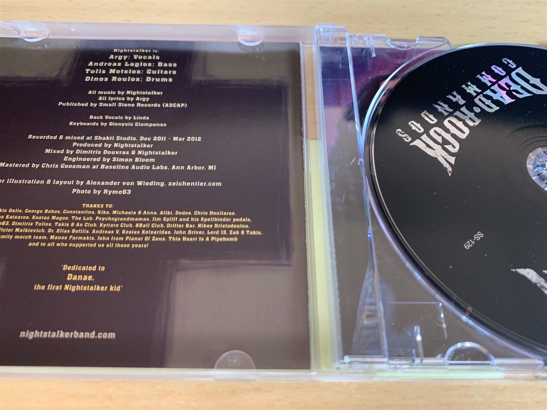 CD: Nightstalker – Dead Rock Commandos – Usato da Rikon im Tösstal venduto da Alpenmutz 2