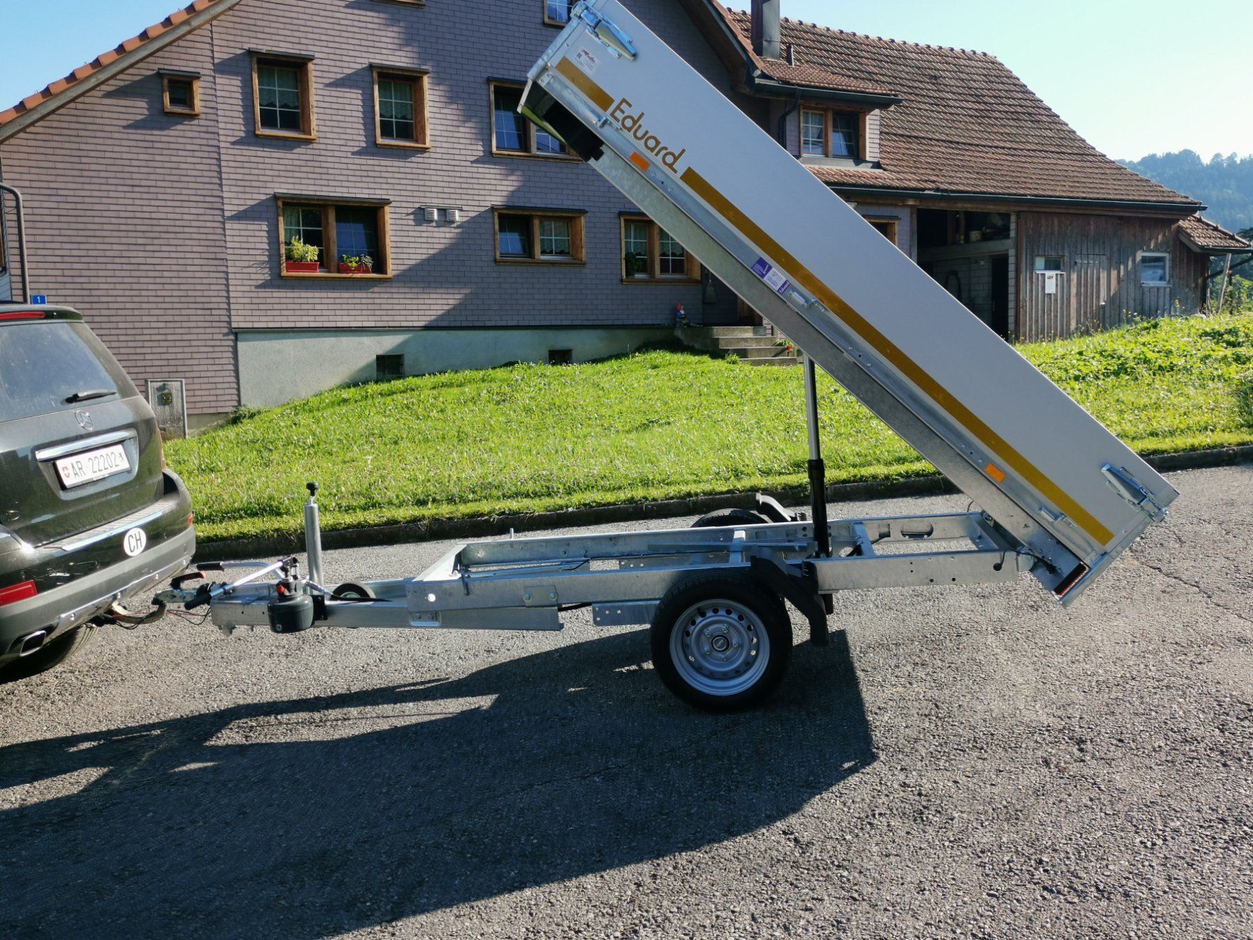 Kipper: 1-Achs-Kipper GG 1500 kg  NEU – Neu (gemäss Beschreibung) aus Widnau von Meister-NFZ 1