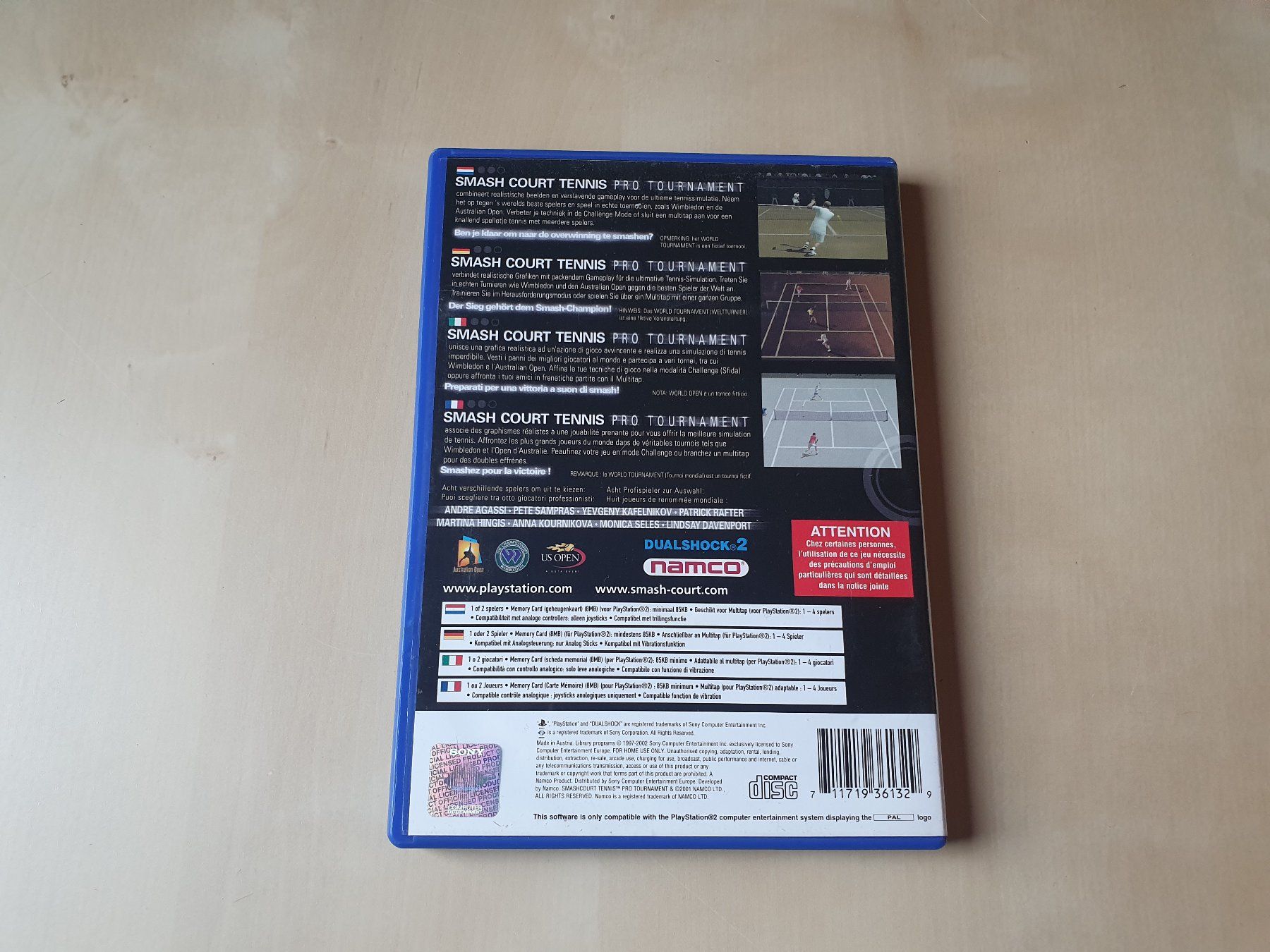 Sony Jeux: Smash Court Tennis – D'occasion à Stansstad par collectorsshop 1