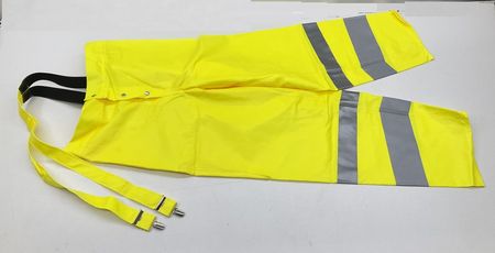 Arbeitsregenhose mit Träger Gr. XXL- 62/64 EN 343