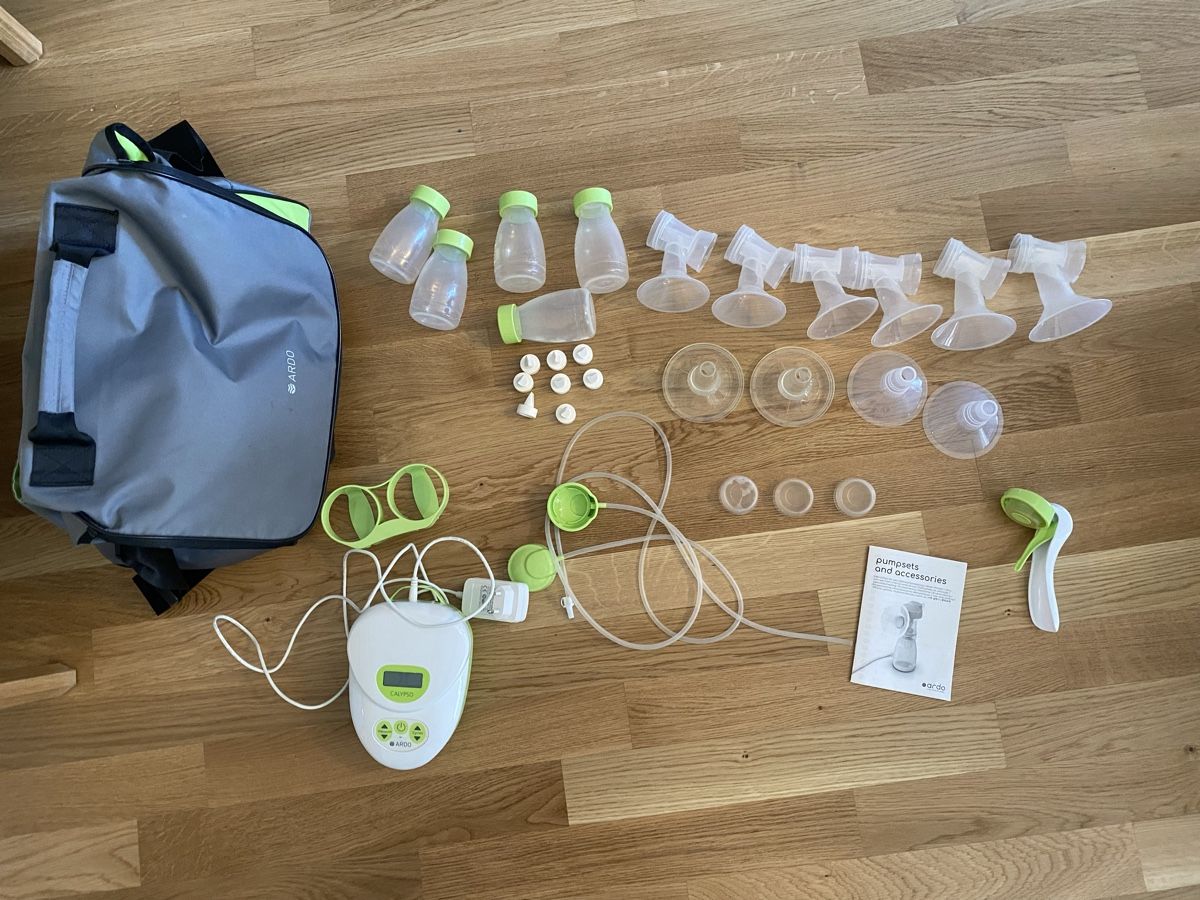 Ardo Accessori per l’allattamento: Ardo Calypso Double Plus with a lot extra accessories – Usato da Renens VD venduto da BrunoAndKun