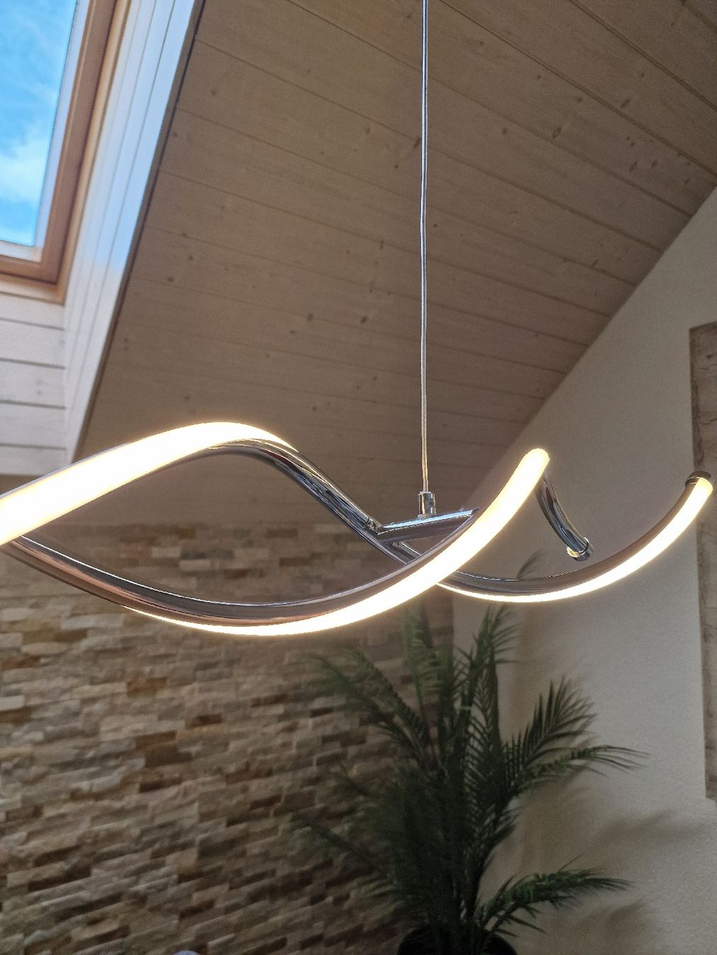 Lampes: Hängeleuchte Design geschwungen LED  – Neuf (Voir description) à Aesch (Neftenbach) par Lu_shopping 2