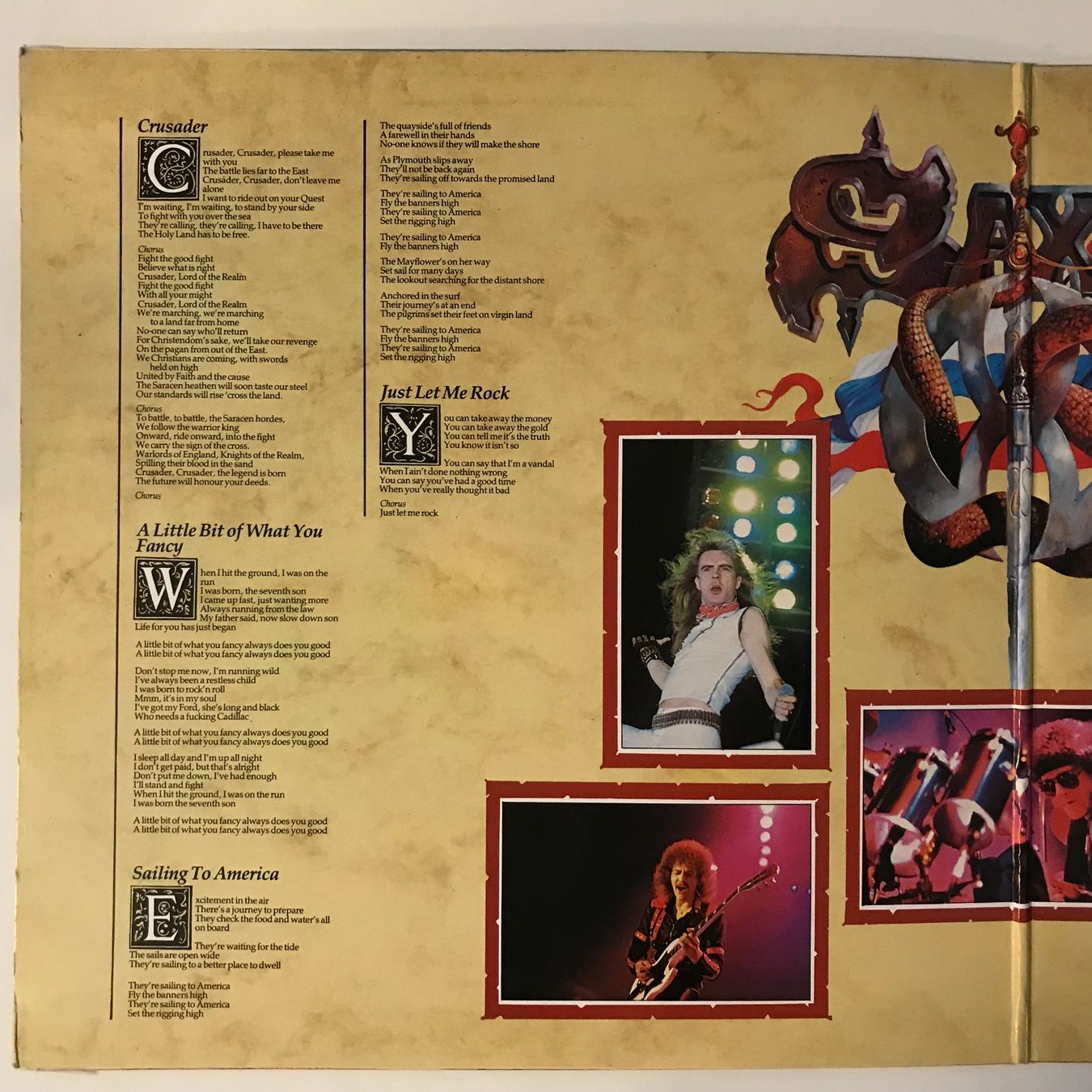 Dischi in vinile: Saxon - Crusader – Usato da Aesch BL venduto da BlueMusicRecords 2