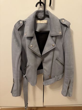 ZARA Wildlederjacke- Optik (Grösse XS)