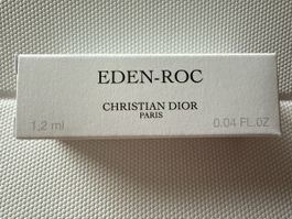 Parfumprobe Christian Dior Eden-Roc 1,2 ml neu unbenutzt