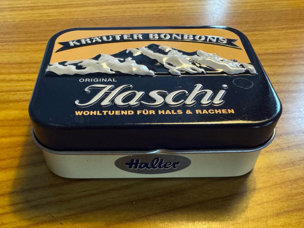 Altre Stoviglie: Blechdose Blechbox Box Geschenkbox Haschi Halter – Usato da Steffisburg venduto da smocky17