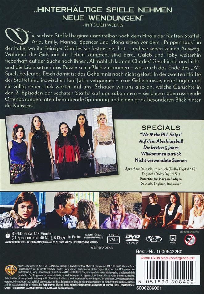 Tutti i DVDs: Pretty Little Liars - Staffel 6 - 5 DVDs – Usato da Uzwil venduto da visions77 1