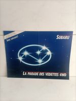 Brochure Catalogue Subaru 1986 gamme (Suisse)