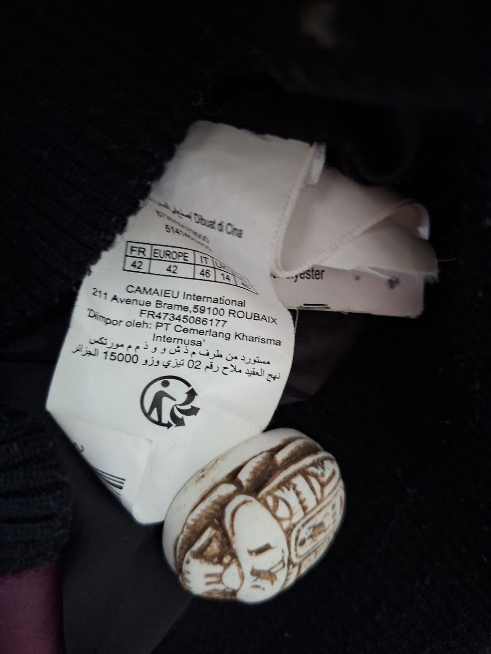 Giacche: Doudoune bordeaux chaude Camaiëu, taille 42, – Usato da Renens VD venduto da ser_j2fn 6