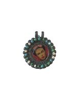 Pendentif artisanal "Frida Kahlo" / Handgefertigter Anhänger