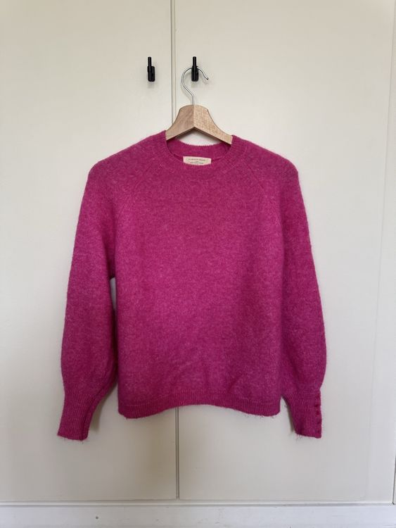 Pull orange en laine mérinos, Fabriqué en Italie | Velasca