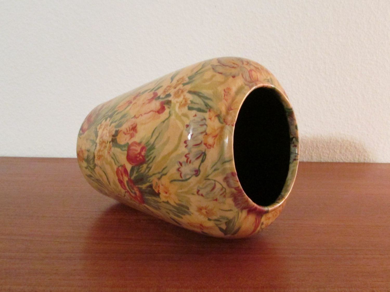 Vasen & Gefässe: Dekorvase mit Blumen Print Dekor – Gebraucht aus Zollikofen von Flavabana 6