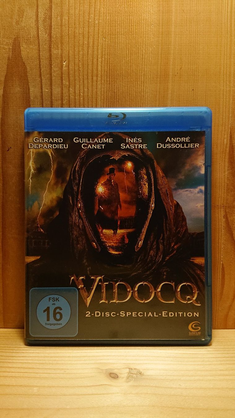 Alle DVDs: VIDOCQ Blu-Ray mit Gérard Depardieu – Gebraucht aus Wilderswil von Exebub