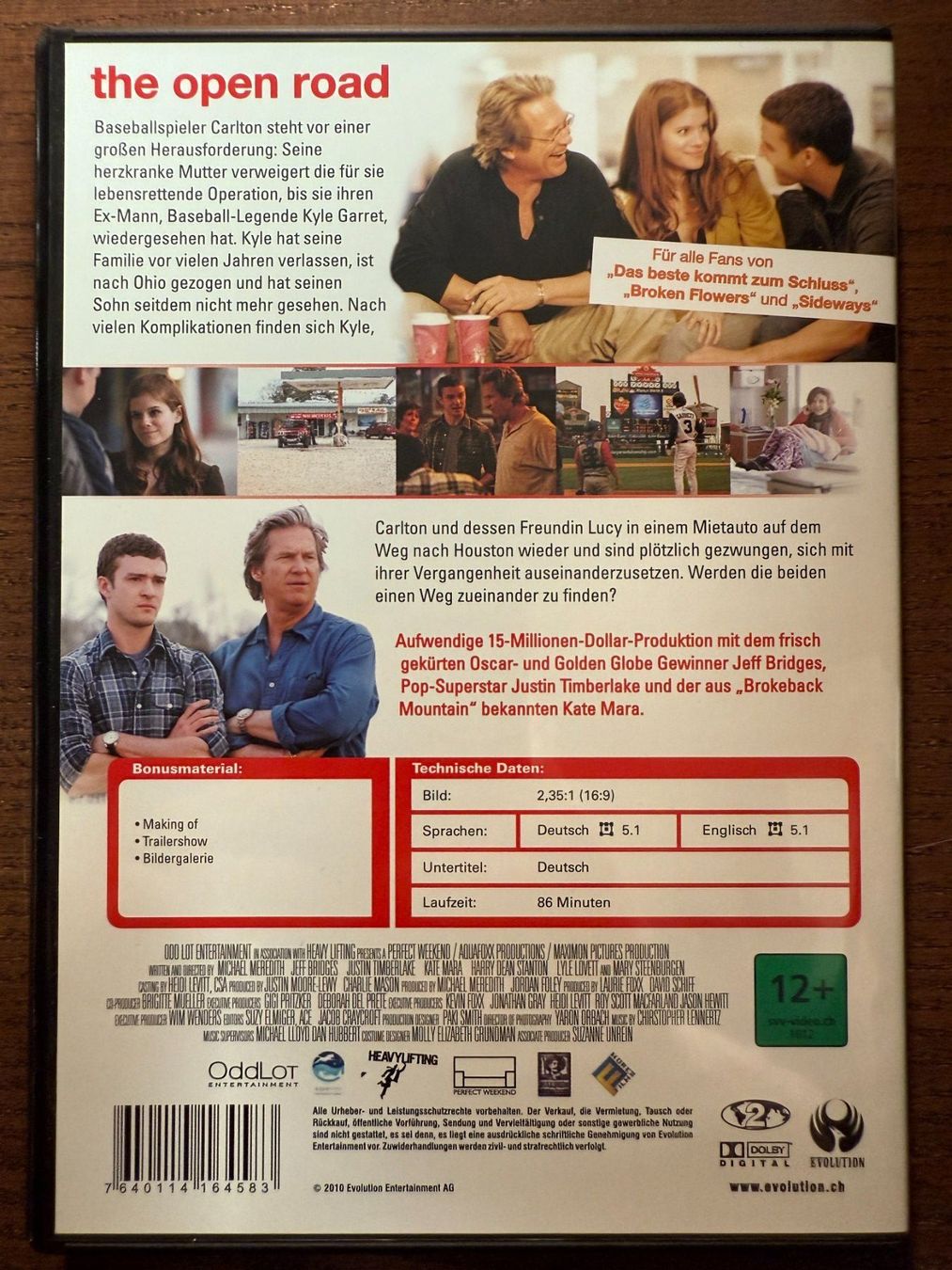 Tutti i DVDs: The Open Road – Usato da Zürich venduto da FilmFreunde 1