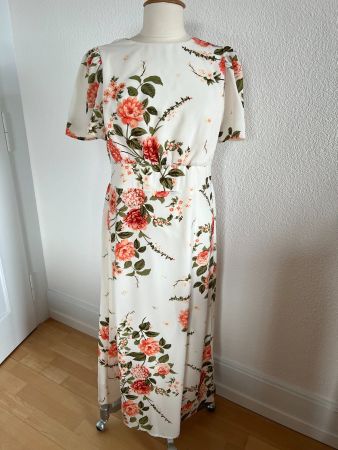 SUGAR + LIPS Damen Kleid in Gr. L, Beige, NEU