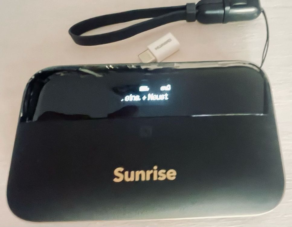 Huawei cat6 6400mah 23wh Pocket Modem 4G+ (Gebraucht) in Gränichen für ...