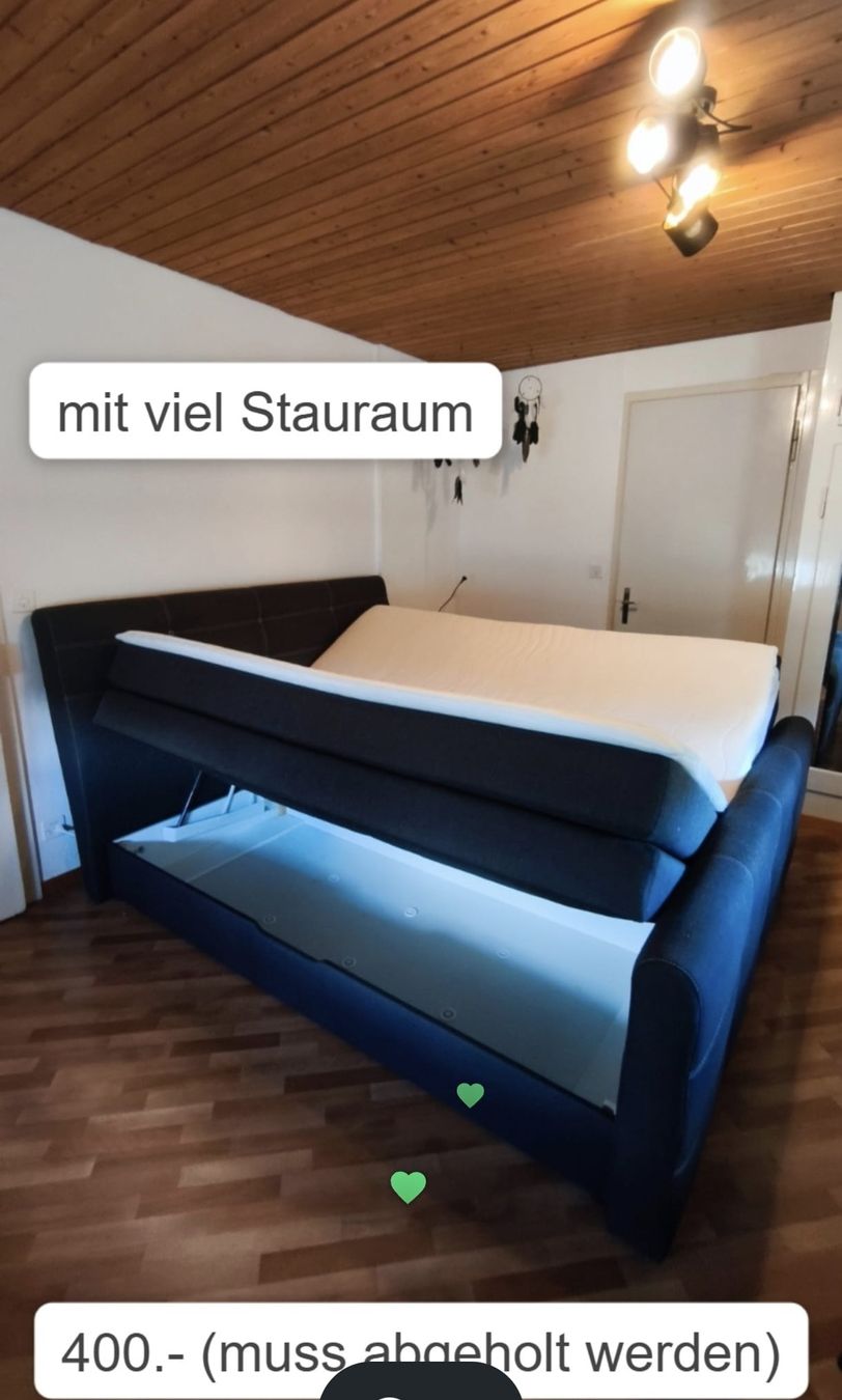 Lits: Boxspringbett – D'occasion à Oberdorf SO par Anitte 1