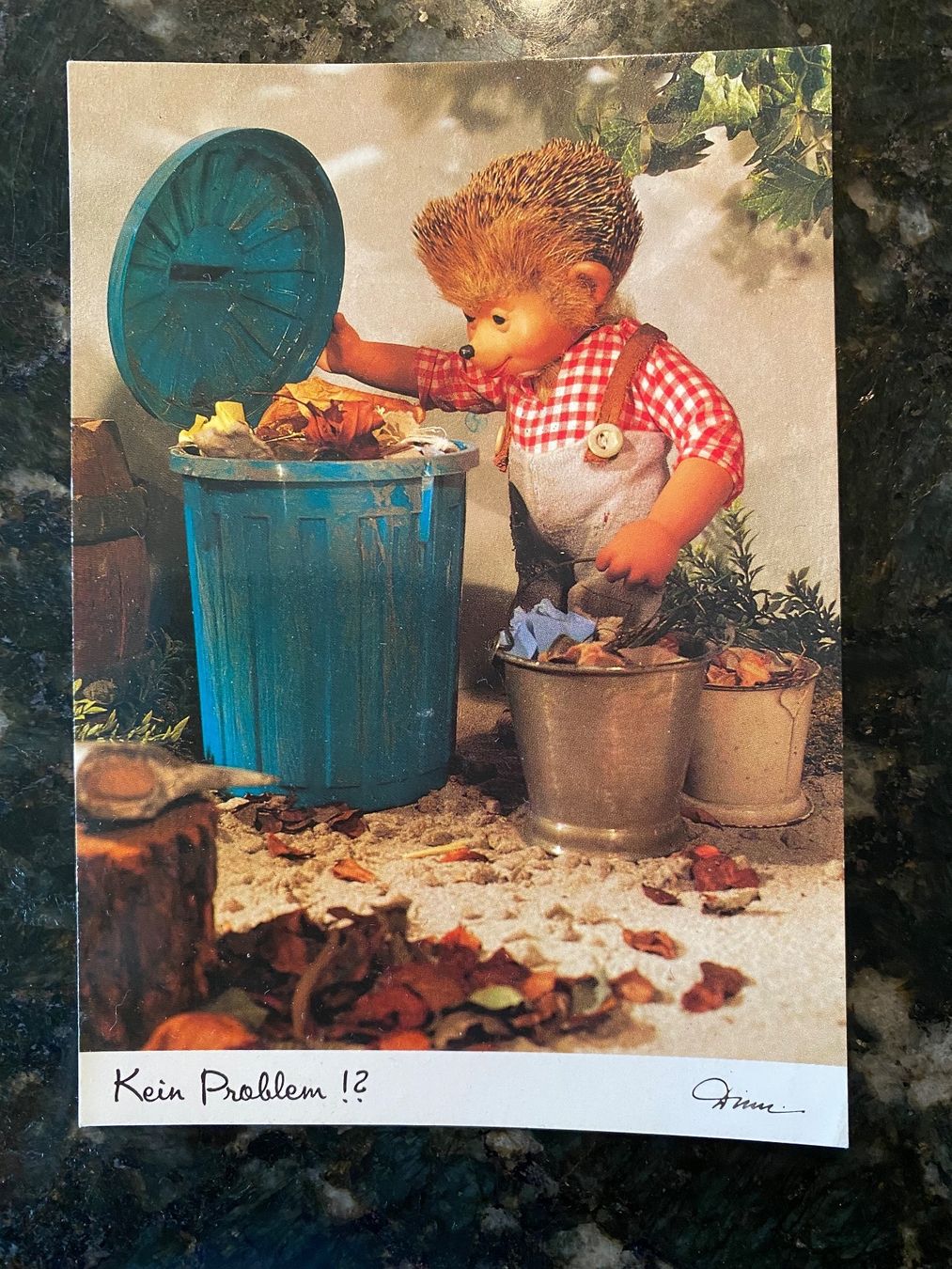 Cartoline postali: Mecki Postkarte - Kein Problem – Usato da Balsthal venduto da Uroby