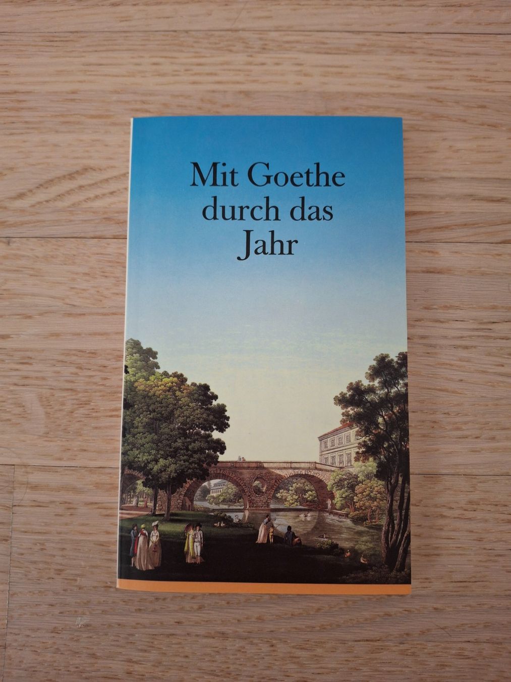 Libri: Büchlein "Mit Goethe durchs Jahr" – Nuovo (secondo la descrizione) da Dietikon venduto da Hwengi