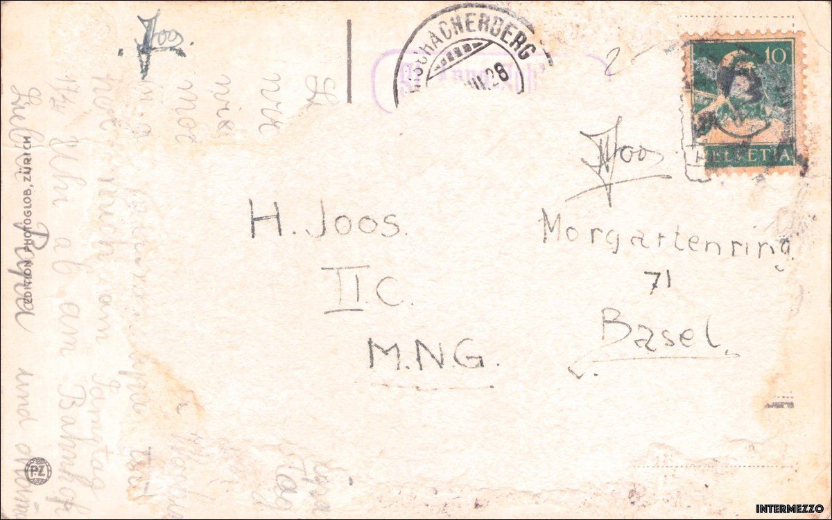 Cartoline postali: Rorschach SG // 1928 St. Annaschloss // Bodensee – Usato da Basel venduto da intermezzo12 1