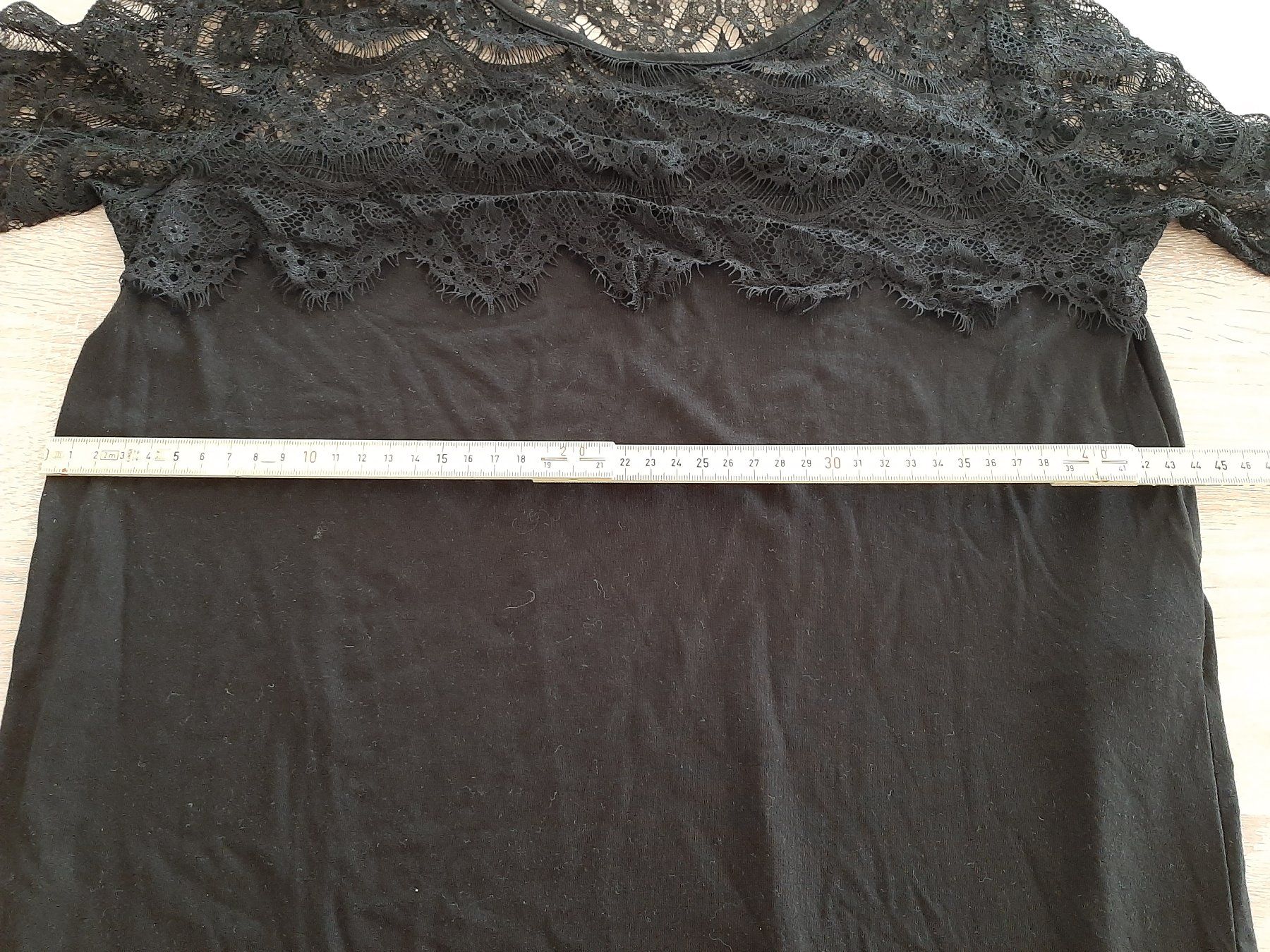 Vestiti: Cocktailkleid Gr. M, mit Spitzen, tiefschwarz – Usato da Menziken venduto da Rien1 4
