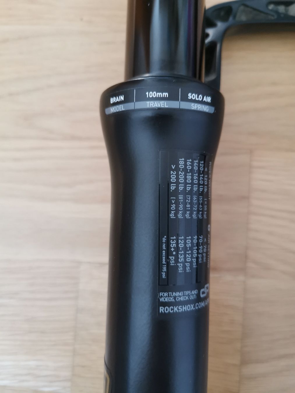 Rockshox Pièces détachées: RockShox SID - Brain – D'occasion à Diepoldsau par bmcracer 6