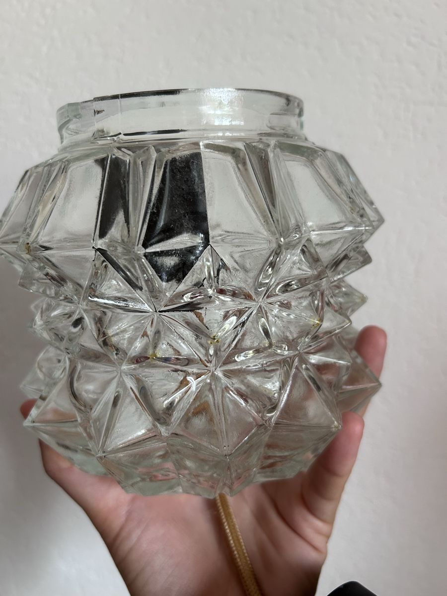 Kronleuchter & Deckenlampen: Deckenlampe Glas Pendelleuchte Mid-Century Stil – Gebraucht aus Zürich von ann_9fv5 4