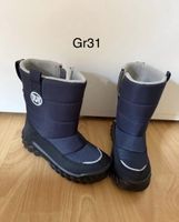 Elefanten Winterstiefel blau gefüttert Grösse 31 neuwertig
