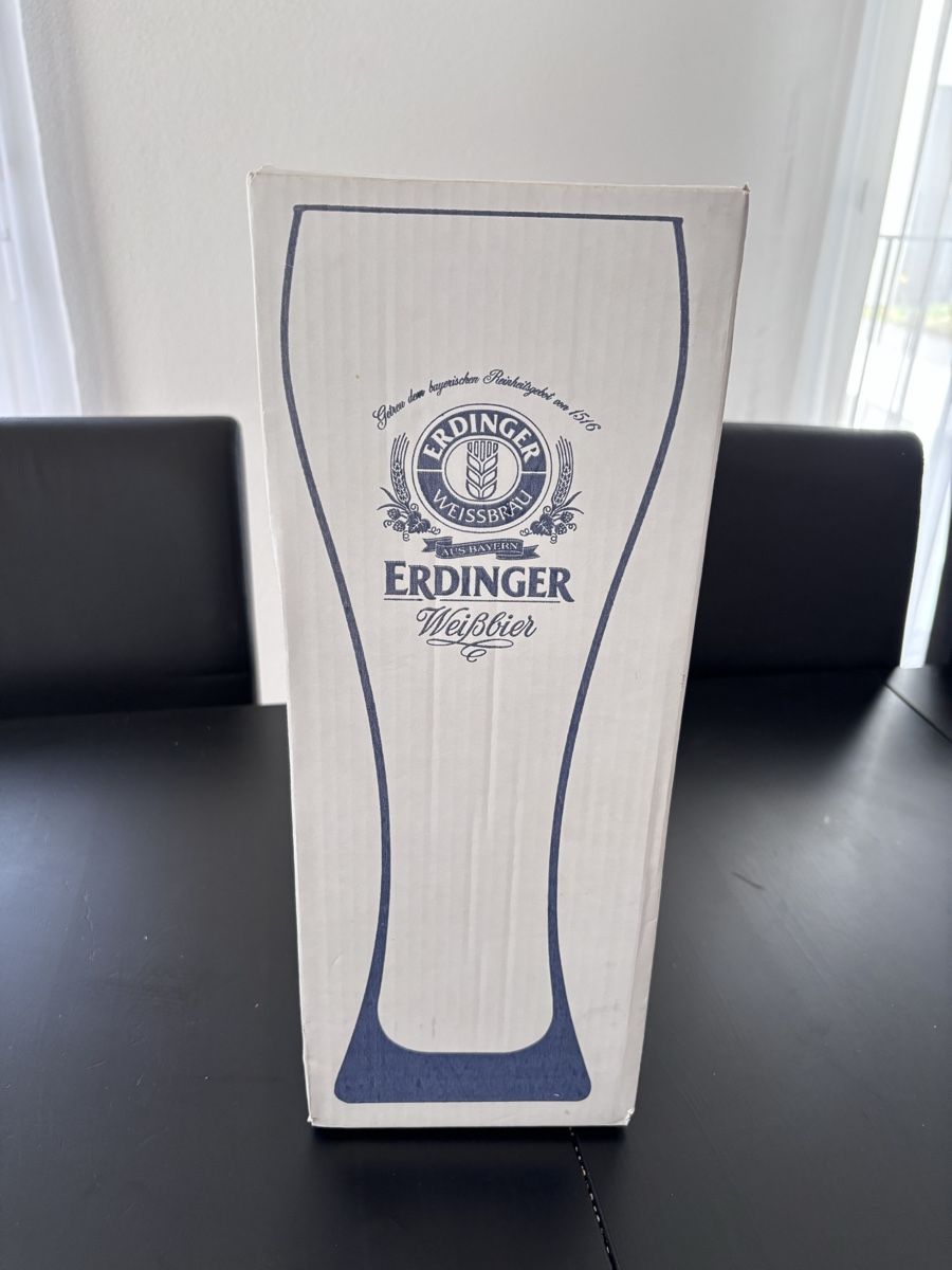 Erdinger Gläser: Erdinger Weissbierglas 2l – Neu und originalverpackt aus St. Gallen von Rindi66 1