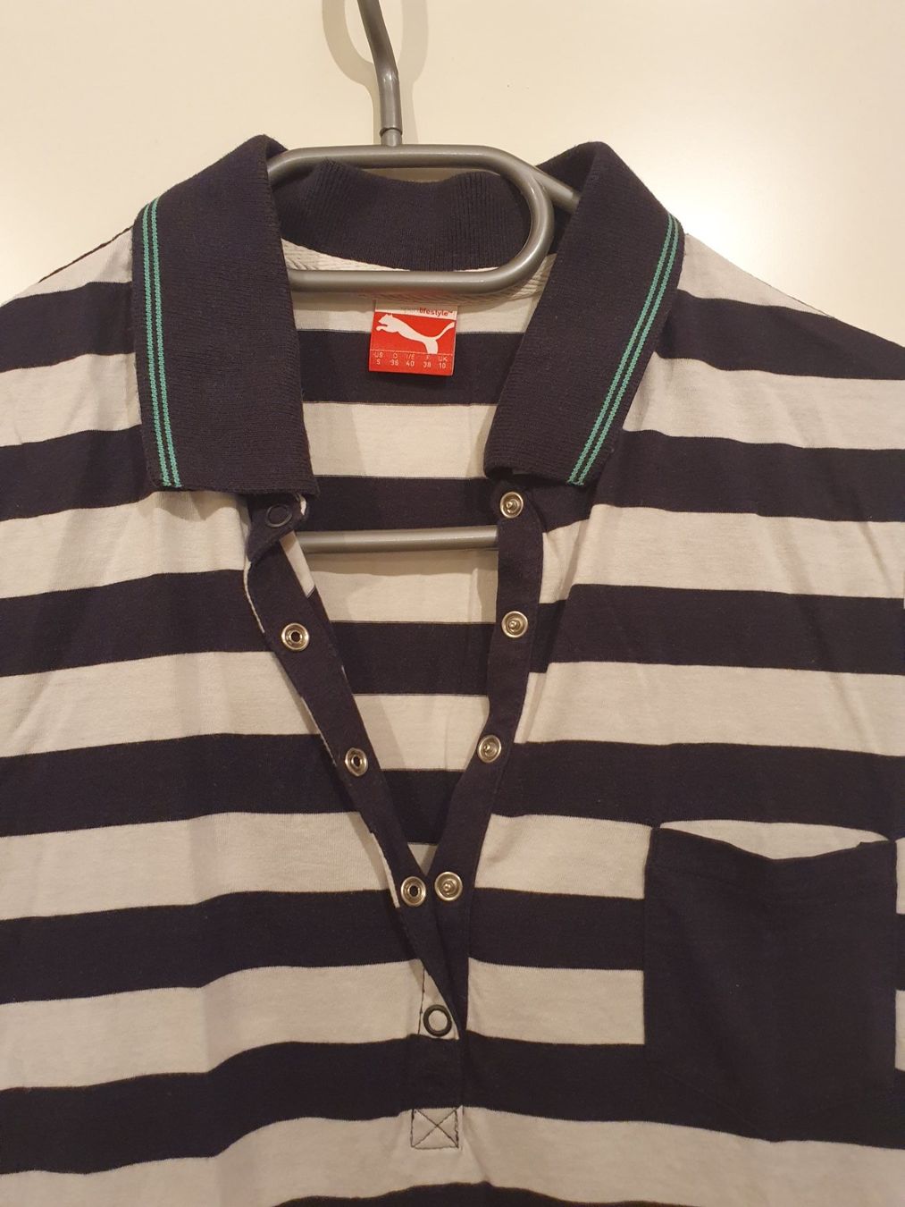 Puma Magliette Polo: Poloshirt Puma Gr. S gestreift – Nuovo (secondo la descrizione) da Heinrichswil venduto da sabi2809 2