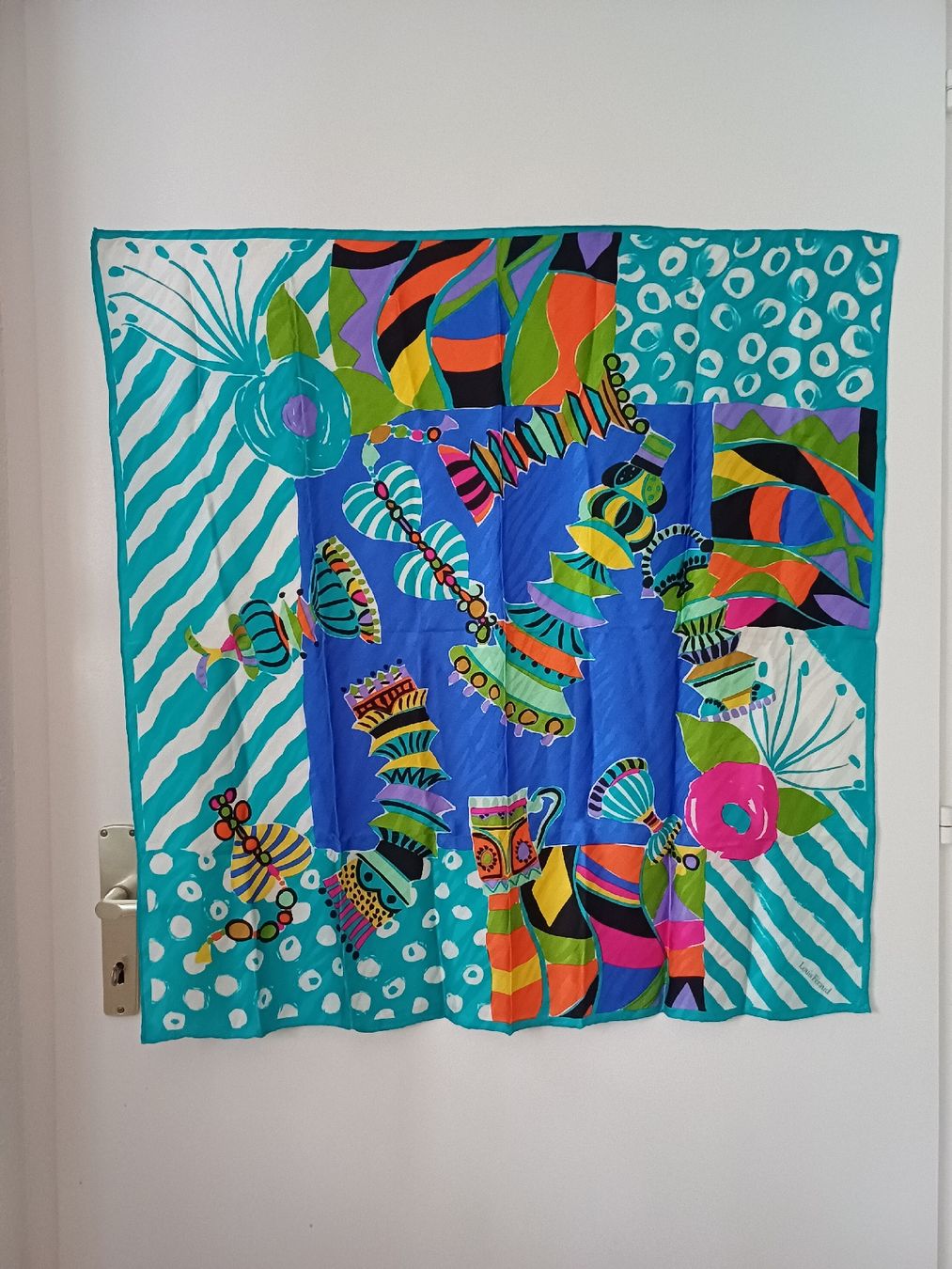 Foulard & Sciarpe: Louis Féraud Seidenfoulard – Usato da Zürich venduto da Avocadokern
