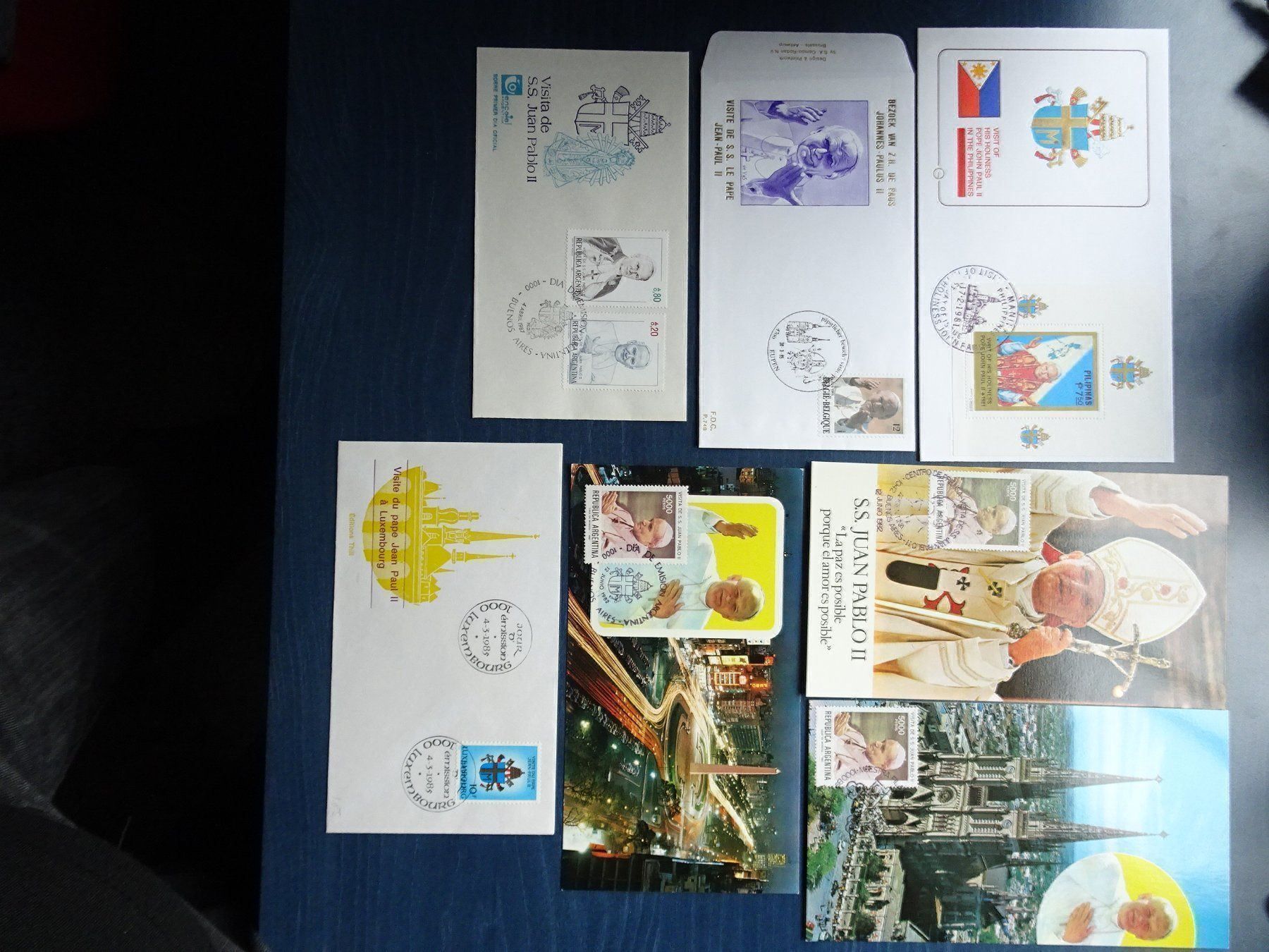 Alle Briefmarken: 1981-1987 Besuche Pabst Paul ll – Neu (gemäss Beschreibung) aus Aadorf von Chnorli-Furz