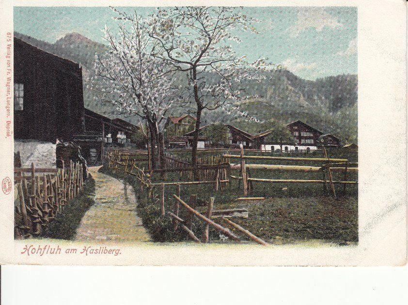 Ansichtskarten: Hohfluh 1900 – Gebraucht aus Bürglen TG von StampGraf