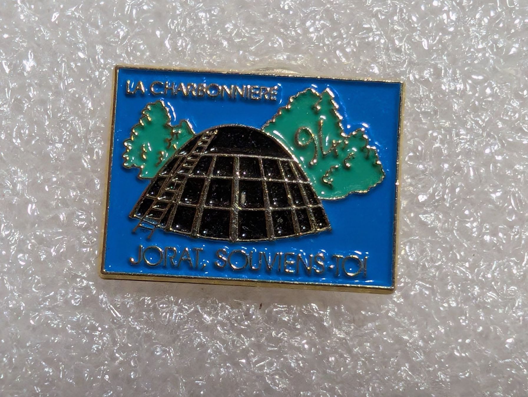 Placchette & Badge: Ansteckpin 252: – Usato da Oppligen venduto da Pin-Fall-Shop