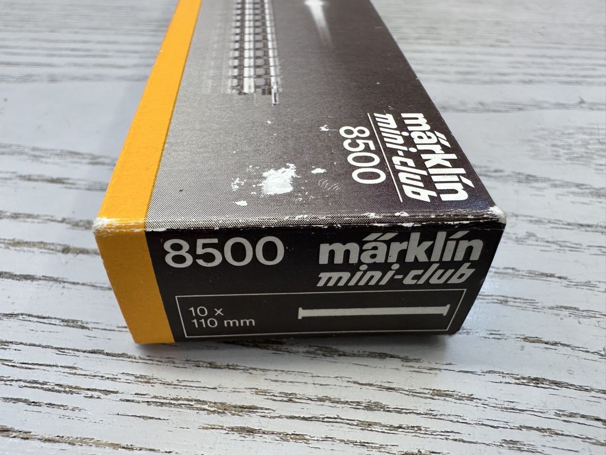 Märklin Modellini di ferrovie: Märklin 8500 Gerades Gleis 10x – Usato da Lupsingen venduto da New-Haven 1