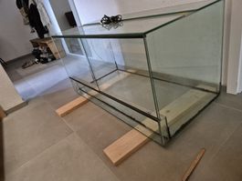 Glas Terrarium 120x60x60