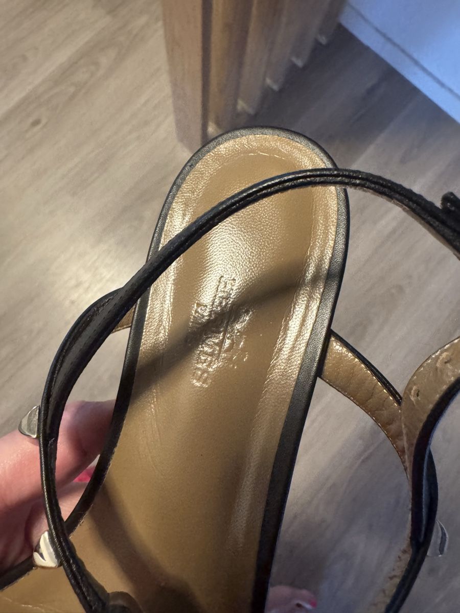 Hermès Scarpe da donna: Hermès Sandalen Gr. 38  Neuwertig – Usato da zürich venduto da dalia06 3