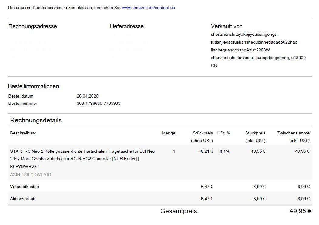 DJI RC Modellbau: TOPANGEBOT DJI Neo 2 – Gebraucht aus Bonau von Fcc500 3