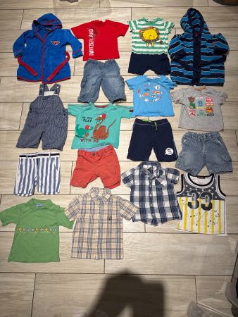 Jungen Sommer Set Gr 92, 17 teilig