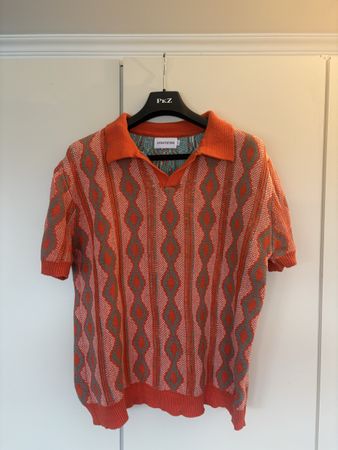 Vintage Knitted Polo Shirt